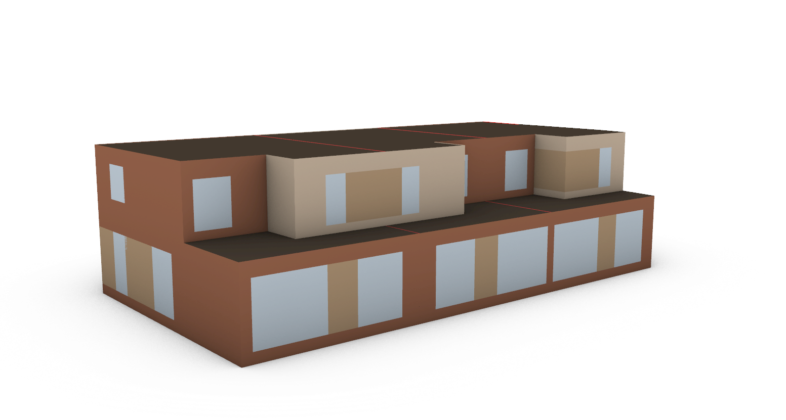 Voorgevel project Avelgem